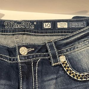 Miss me jeans boot cut size 30 inseam 34